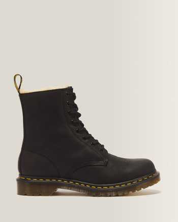 1460 Women's Faux Fur Lined Lace Up Boots
