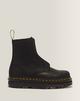 Zebzag Laceless Slip On Leather Boots