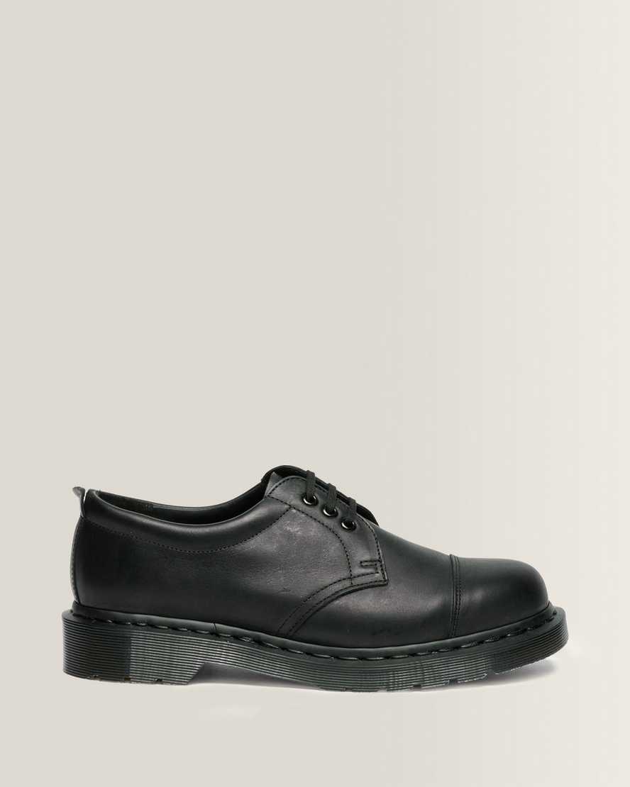 1461 MHL 3-Eye Grained Oiled Leather Shoes