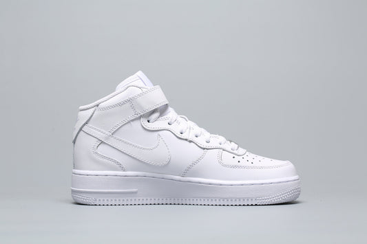 Air Force 1 Mid All White AF1