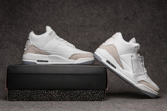 Air Jordan 3 White Grey Cement AJ3