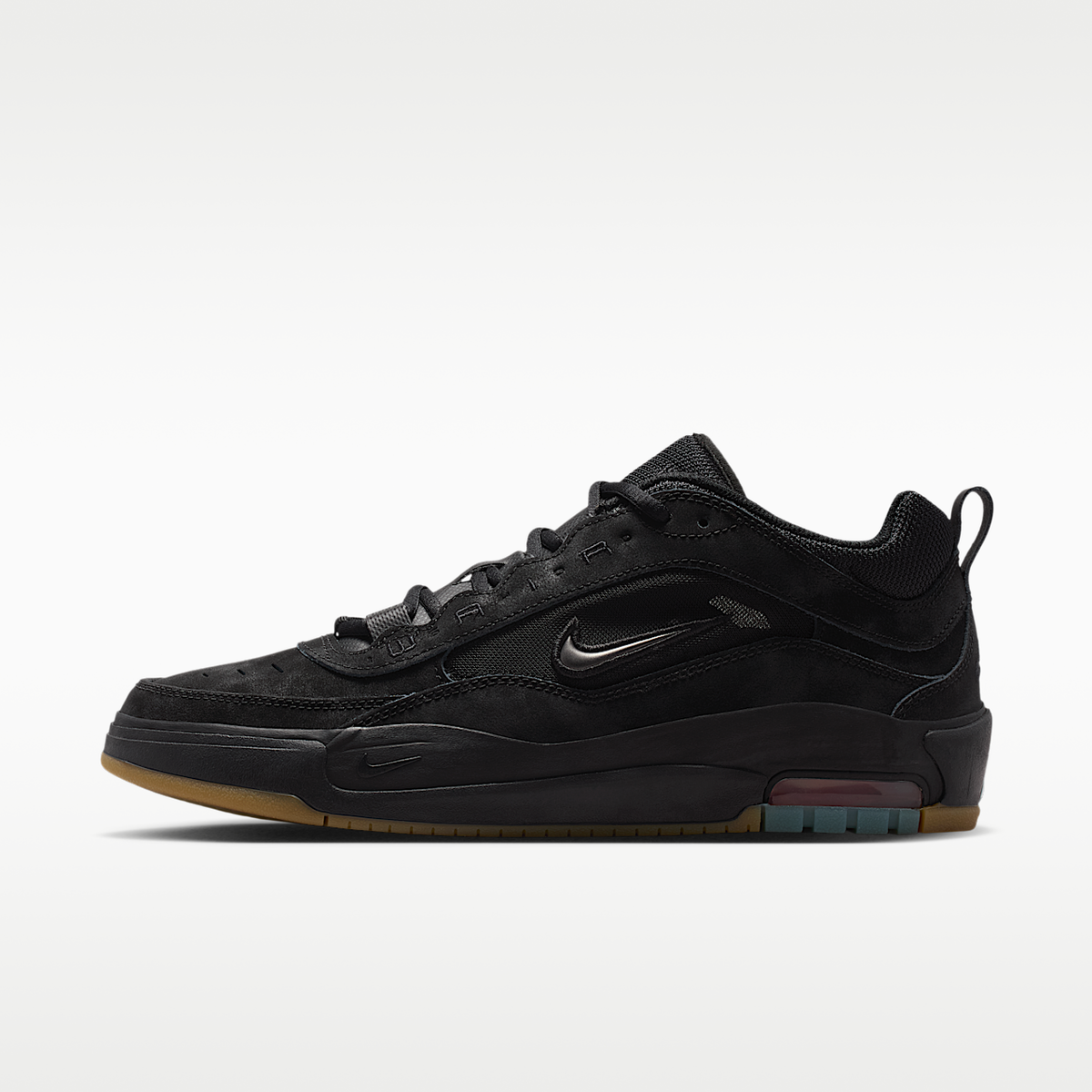 Air Max Ishod Skate Shoes With Max Air Cushioning Black