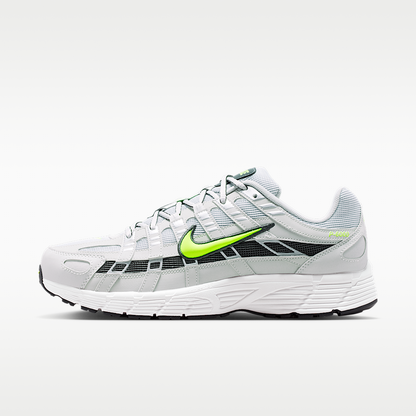 P-6000 SE Men's Reflective Sneakers Grey Fog/Dark Smoke/Summit White/Volt
