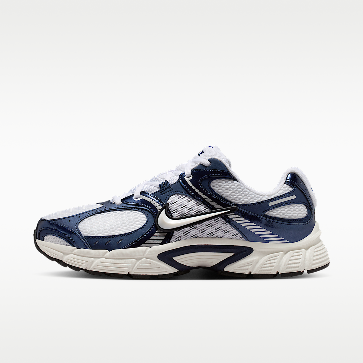 V5 RNR Foam Midsole Retro Runner Men's Shoes White Midnight Navy