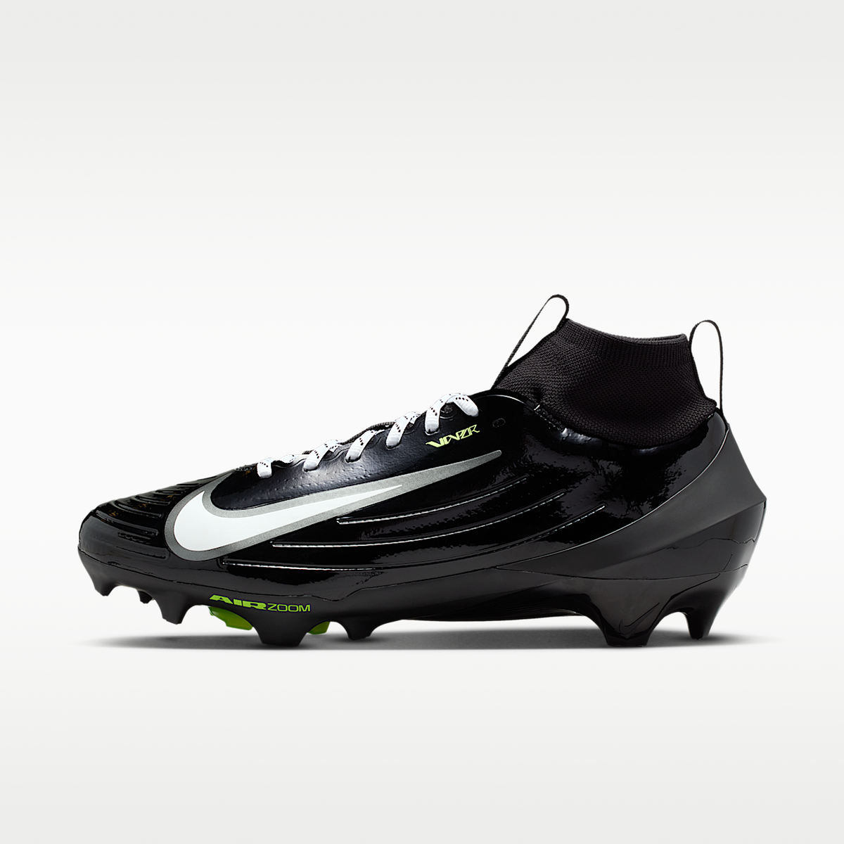 Vapor Pro 1 Football Cleats Black/Volt Ice/Anthracite