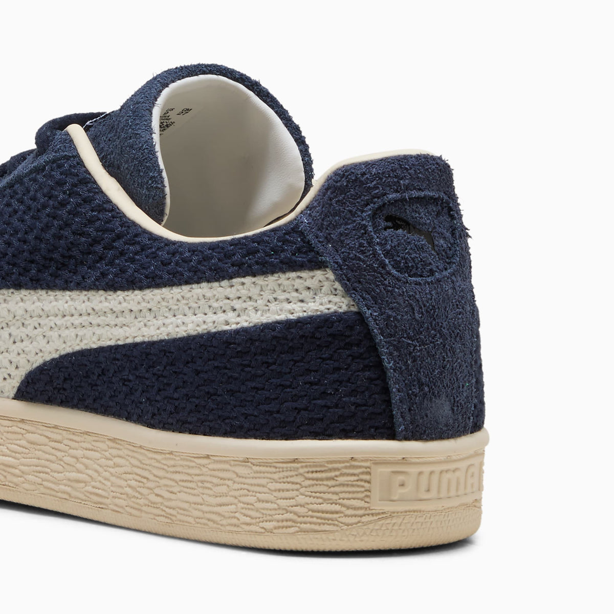 Suede Crochet Sneakers