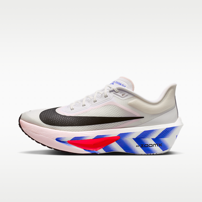 Zoom Fly 6 Men's Road Racing Shoe White/Silt Red/Racer Blue/Black