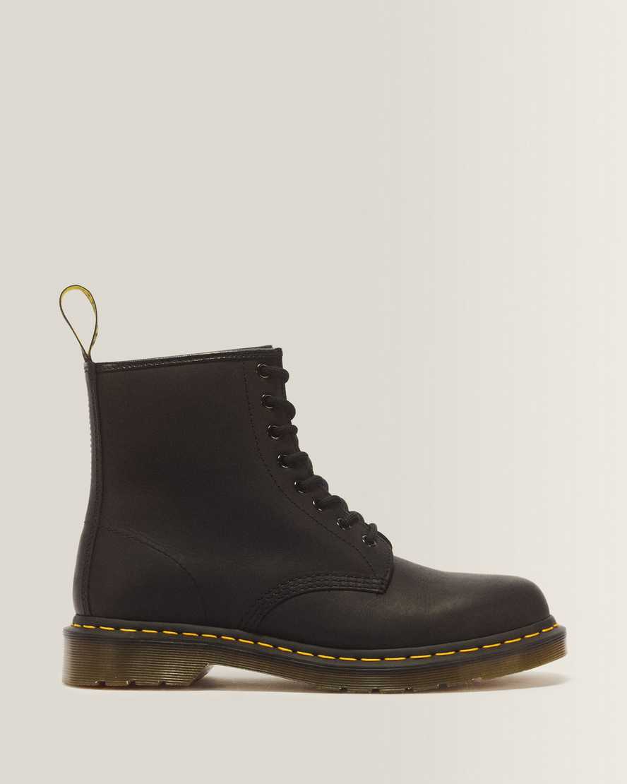 1460 Greasy Leather Lace Up Boots