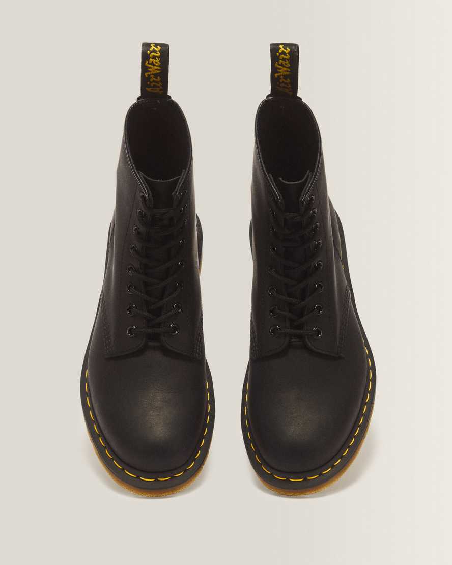 1460 Greasy Leather Lace Up Boots