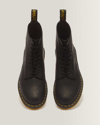 1460 Greasy Leather Lace Up Boots