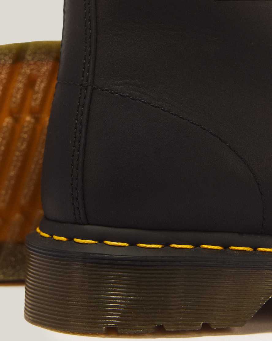 1460 Greasy Leather Lace Up Boots