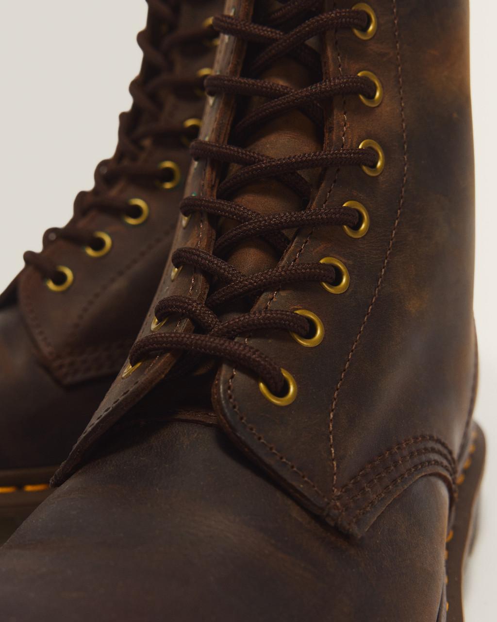 1460 Crazy Horse Leather Lace Up Boots