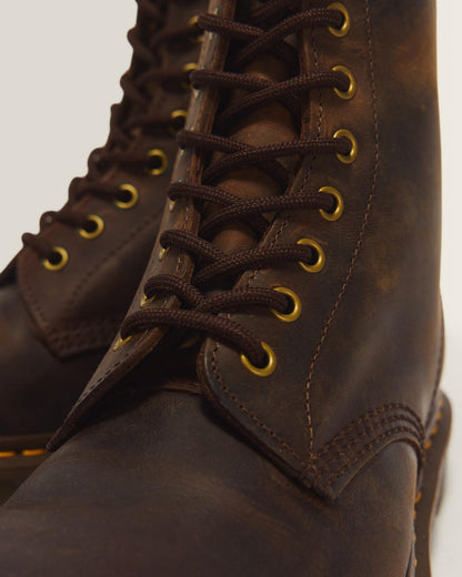 1460 Crazy Horse Leather Lace Up Boots