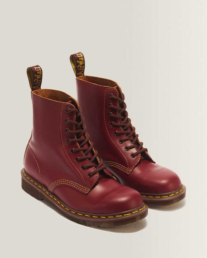 1460 Vintage Made in England Leather Lace Up Boots