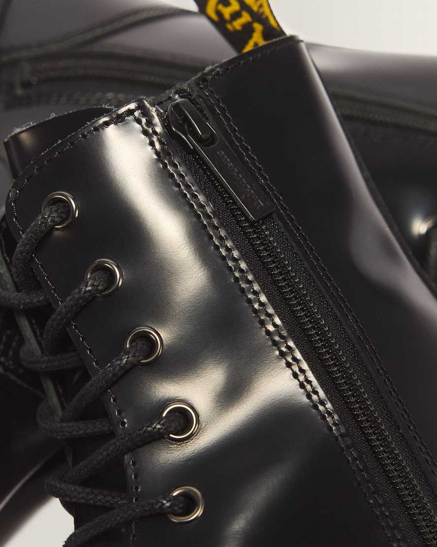 Jadon Smooth Leather Platform Boots
