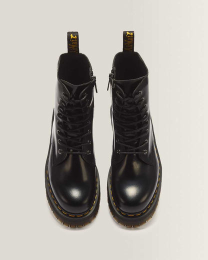 Jadon Smooth Leather Platform Boots