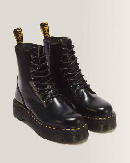 Jadon Smooth Leather Platform Boots