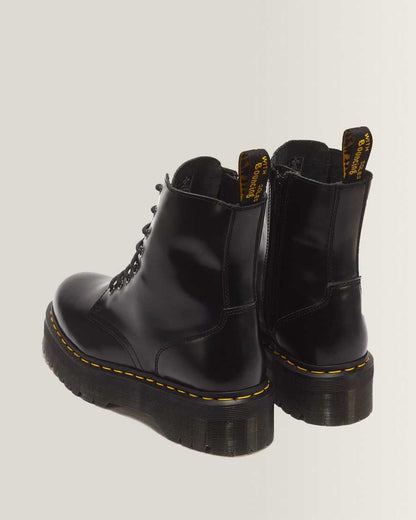 Jadon Smooth Leather Platform Boots