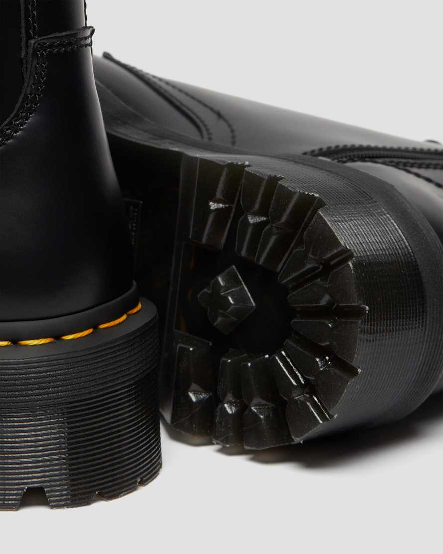 Jadon Smooth Leather Platform Boots