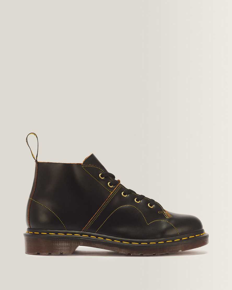 Church Vintage Monkey Smooth Leather Lace Up Boots