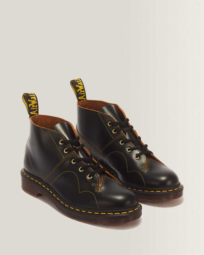 Church Vintage Monkey Smooth Leather Lace Up Boots