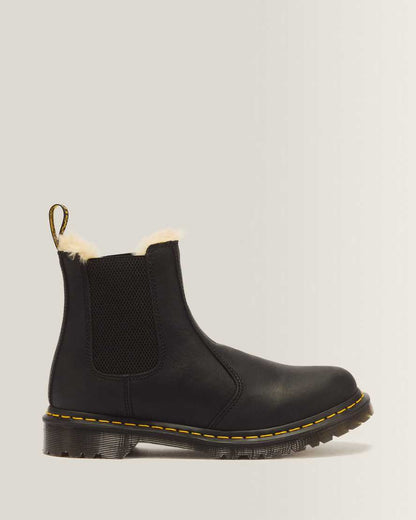 2976 Women's Faux Fur Lined Chelsea Boots