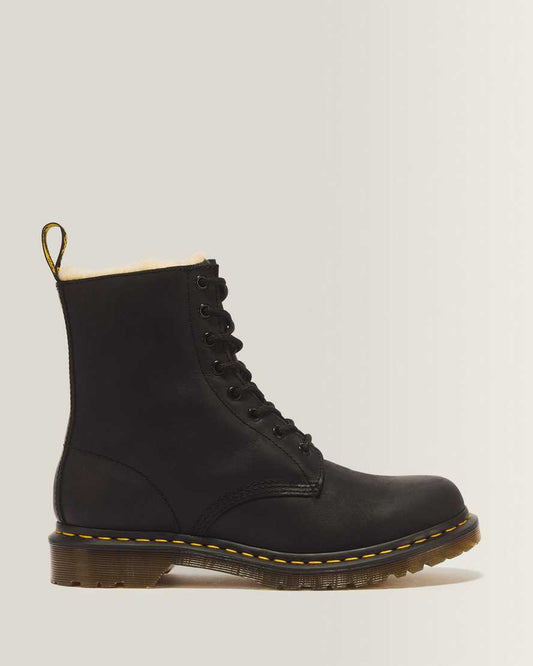 1460 Women's Faux Fur Lined Lace Up Boots