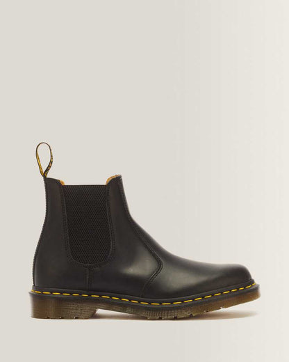2976 Yellow Stitch Smooth Leather Chelsea Boots