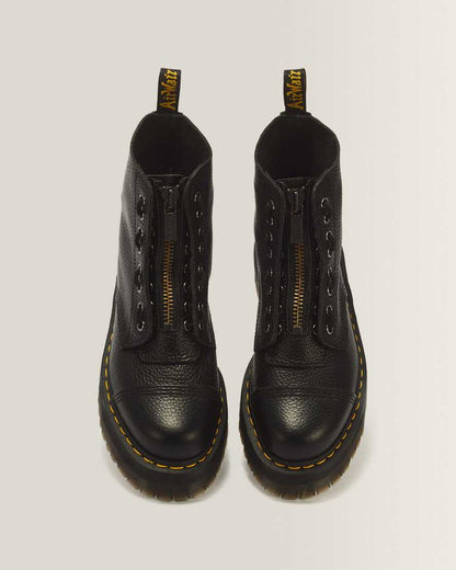 Sinclair Milled Nappa Leather Platform Boots