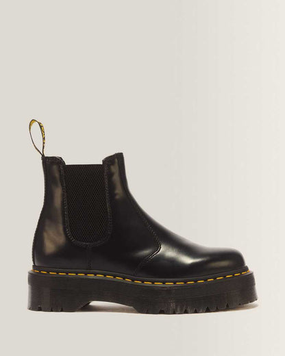 2976 Smooth Leather Platform Chelsea Boots