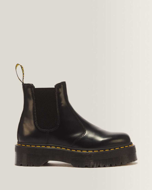2976 Smooth Leather Platform Chelsea Boots
