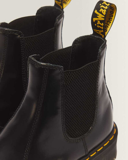 2976 Smooth Leather Platform Chelsea Boots