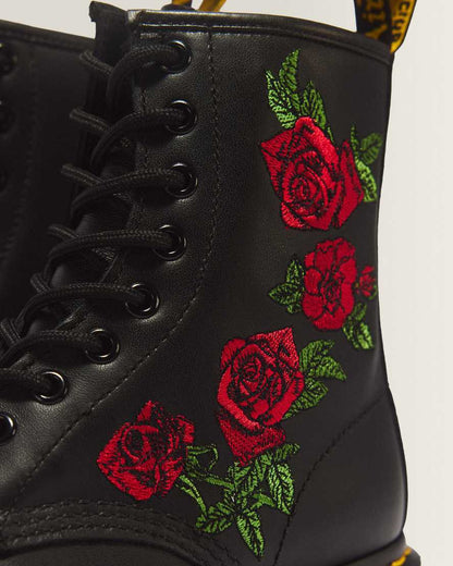 1460 Vonda Floral Leather Lace Up Boots