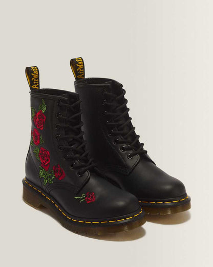 1460 Vonda Floral Leather Lace Up Boots