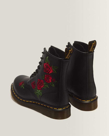 1460 Vonda Floral Leather Lace Up Boots