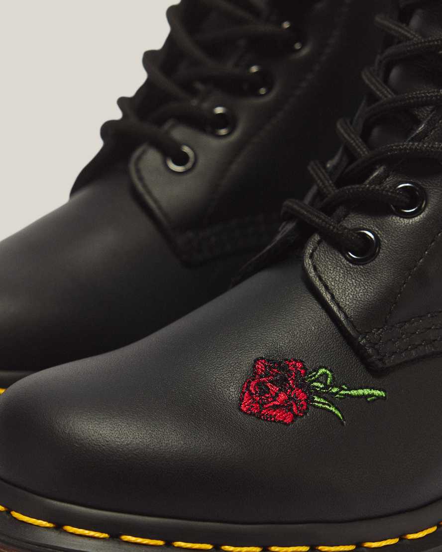 1460 Vonda Floral Leather Lace Up Boots