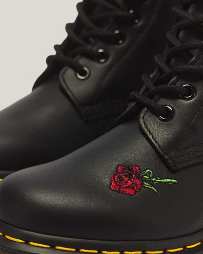 1460 Vonda Floral Leather Lace Up Boots