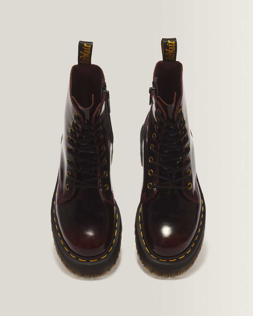 Jadon Arcadia Leather Platform Boots