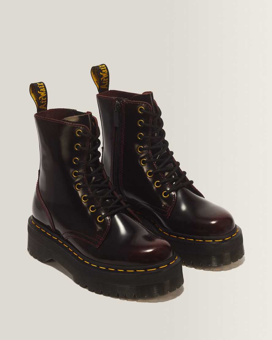 Jadon Arcadia Leather Platform Boots