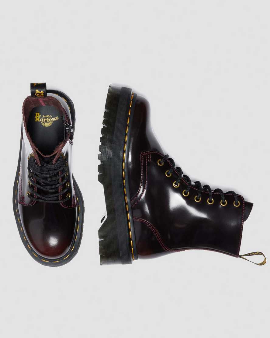 Jadon Arcadia Leather Platform Boots