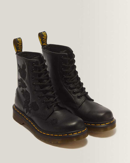 1460 Vonda Mono Women's Floral Lace Up Boots