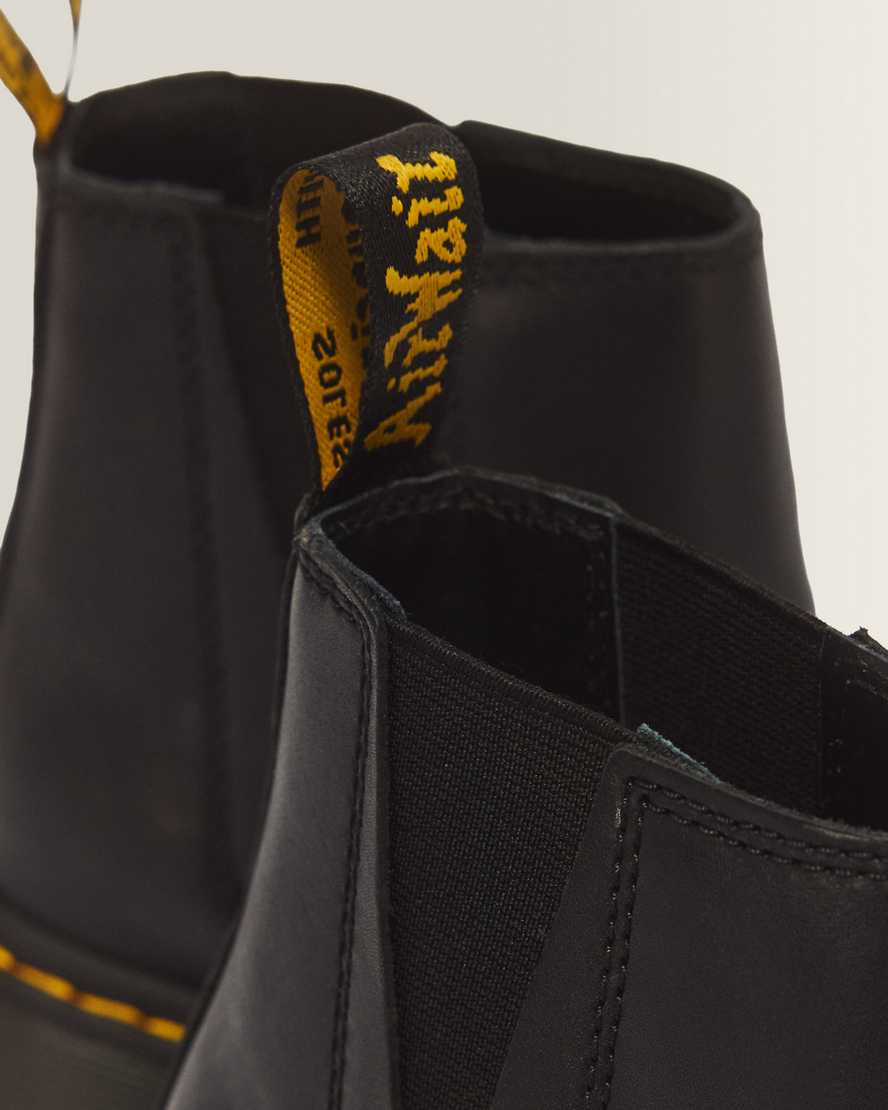 Spence Leather Flared Heel Chelsea Boots