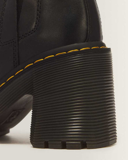 Spence Leather Flared Heel Chelsea Boots