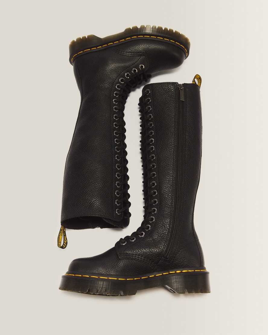 1B60 Bex Pisa Leather Knee High Boots