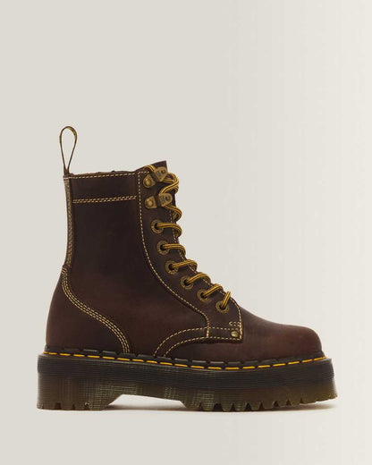 Jadon Boot Arc Crazy Horse Leather Platform Boots