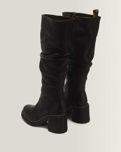 Kasey Virginia Leather Tall Heeled Boots