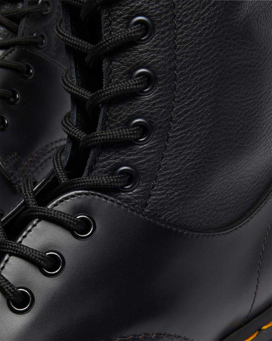 1490 1461 MM6 Leather Lace Up Boots