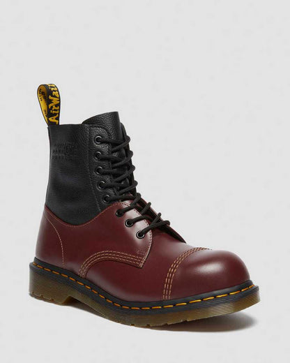 1460 1461 MM6 Steel Toe Leather Lace Up Boots