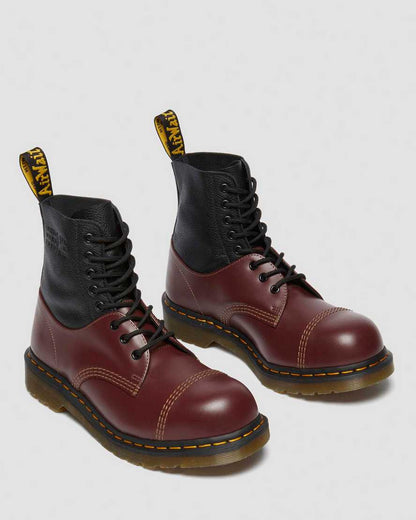 1460 1461 MM6 Steel Toe Leather Lace Up Boots