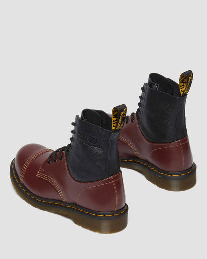 1460 1461 MM6 Steel Toe Leather Lace Up Boots